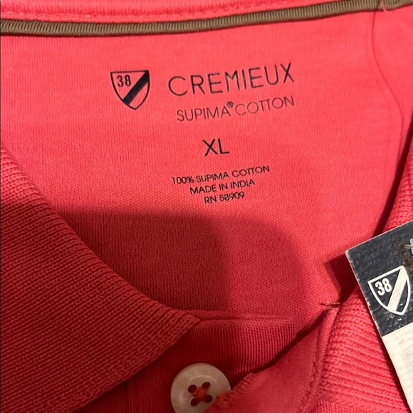 Daniel Cremieux Red Polo Shirt Classic Style - Picture 2 of 8